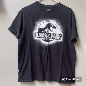 Jurassic Park Dark Gray Men’s T-shirt